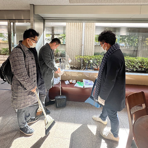 ボランティアでの取り組み1