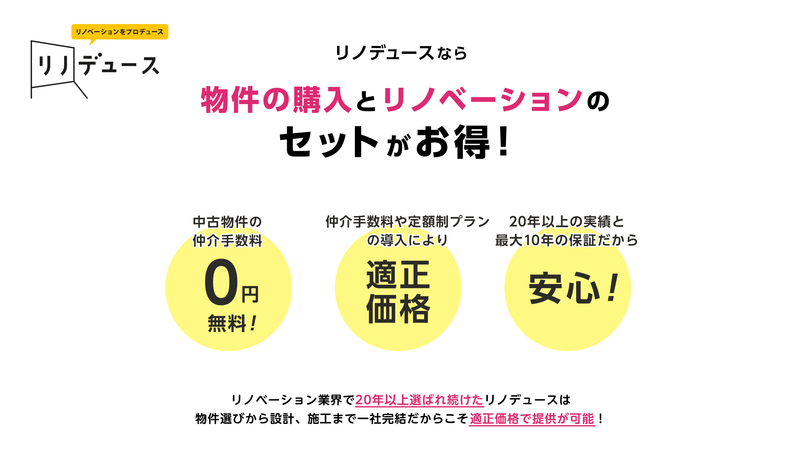 リノベーションを検討中の方へ！ 中古物件とリノベーションのセットがお得！